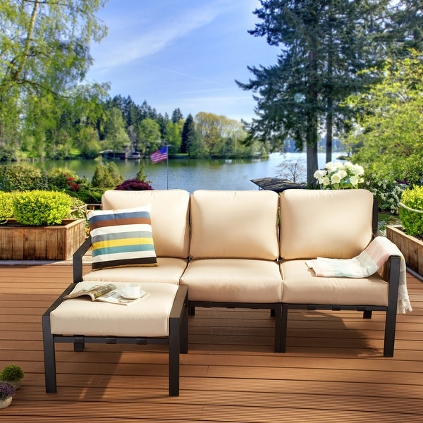 Patio Festival XBack 4Piece Outdoor Sofa