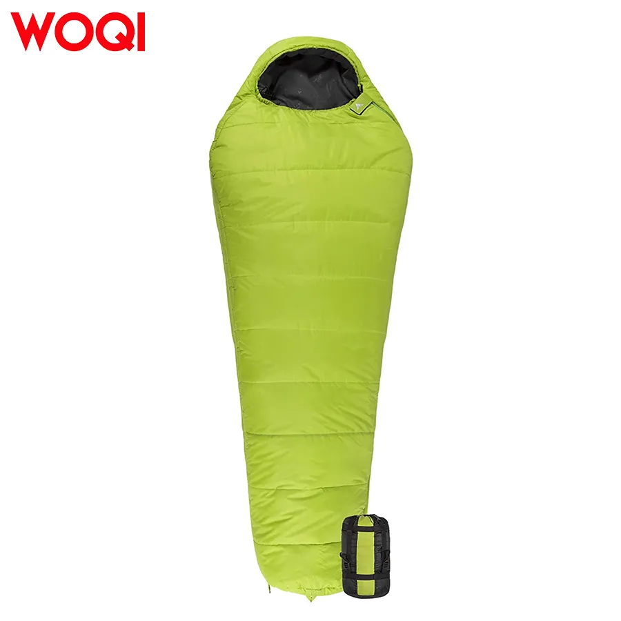 WOQI Ultralight Mummy Sleeping Bag for Backpacking Hiking Camping 3 4 Season