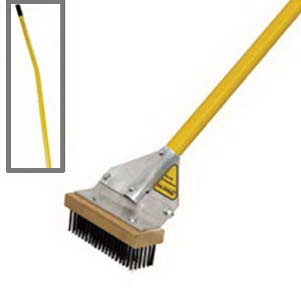 Midwest Rake 47027 Long Handled Steel Wire Brush  ...