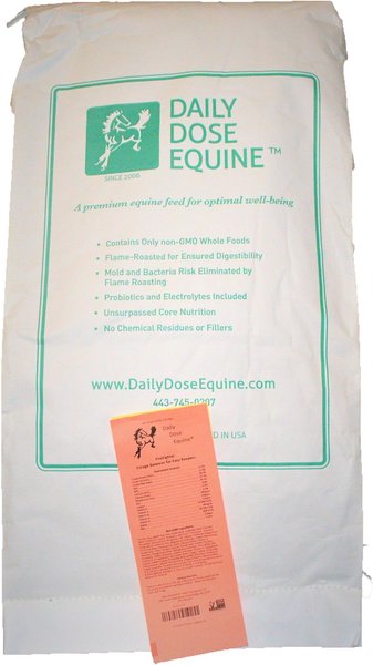 Daily Dose Equine Firefighter Horse Feed， 40-lb bag