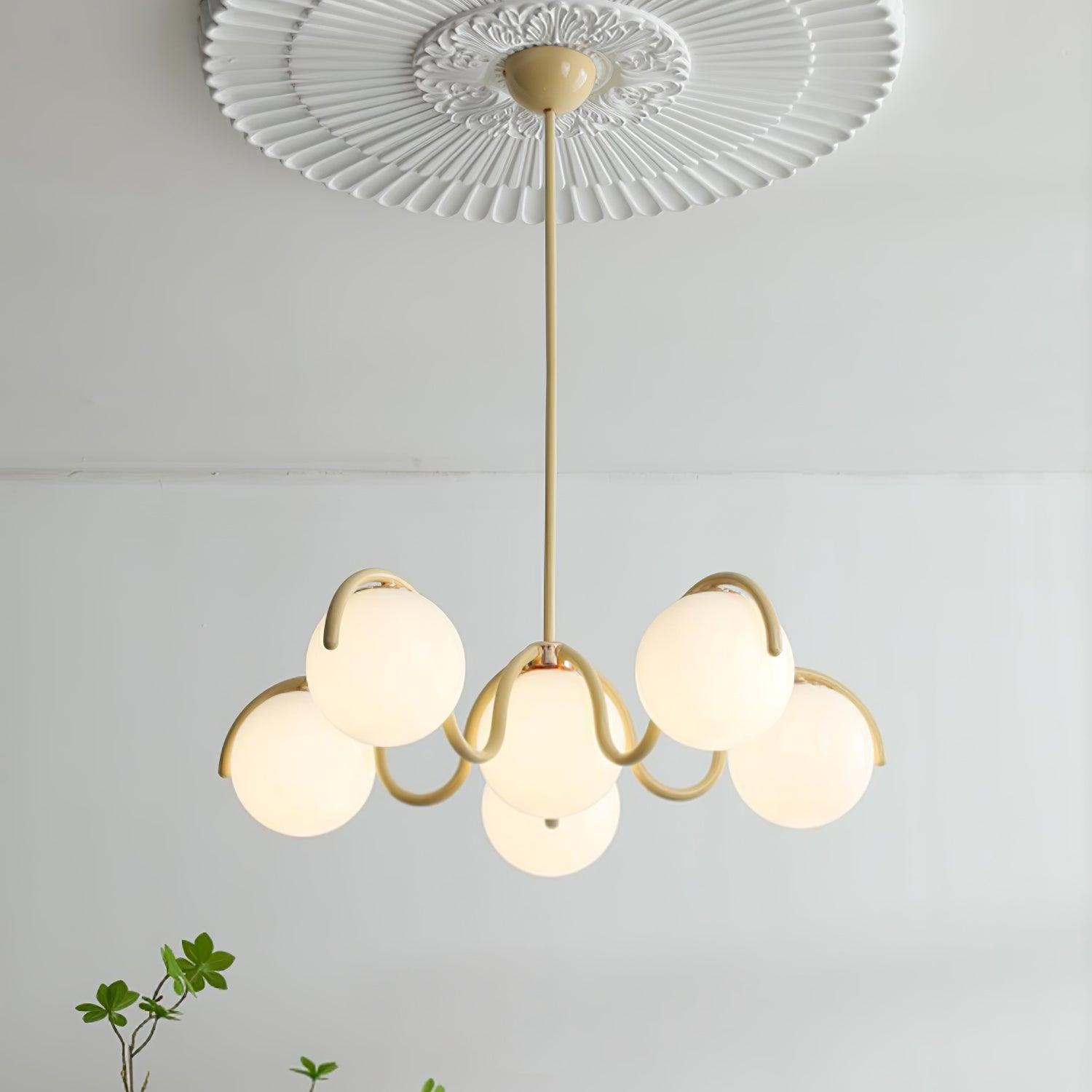 Reedway Curve Linear Chandelier