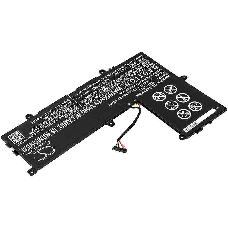 Asus E200HA E200HA1A E200HA1B E200HA1E E200HA1 Replacement Battery BatteryClerkcom Laptop and Notebook