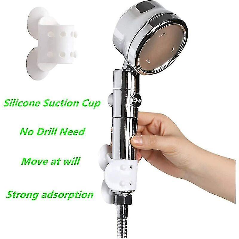 Silicone Shower Suction Cup Silicone Shower Frame Adjustable Shower Frame No Drilling Required Quick