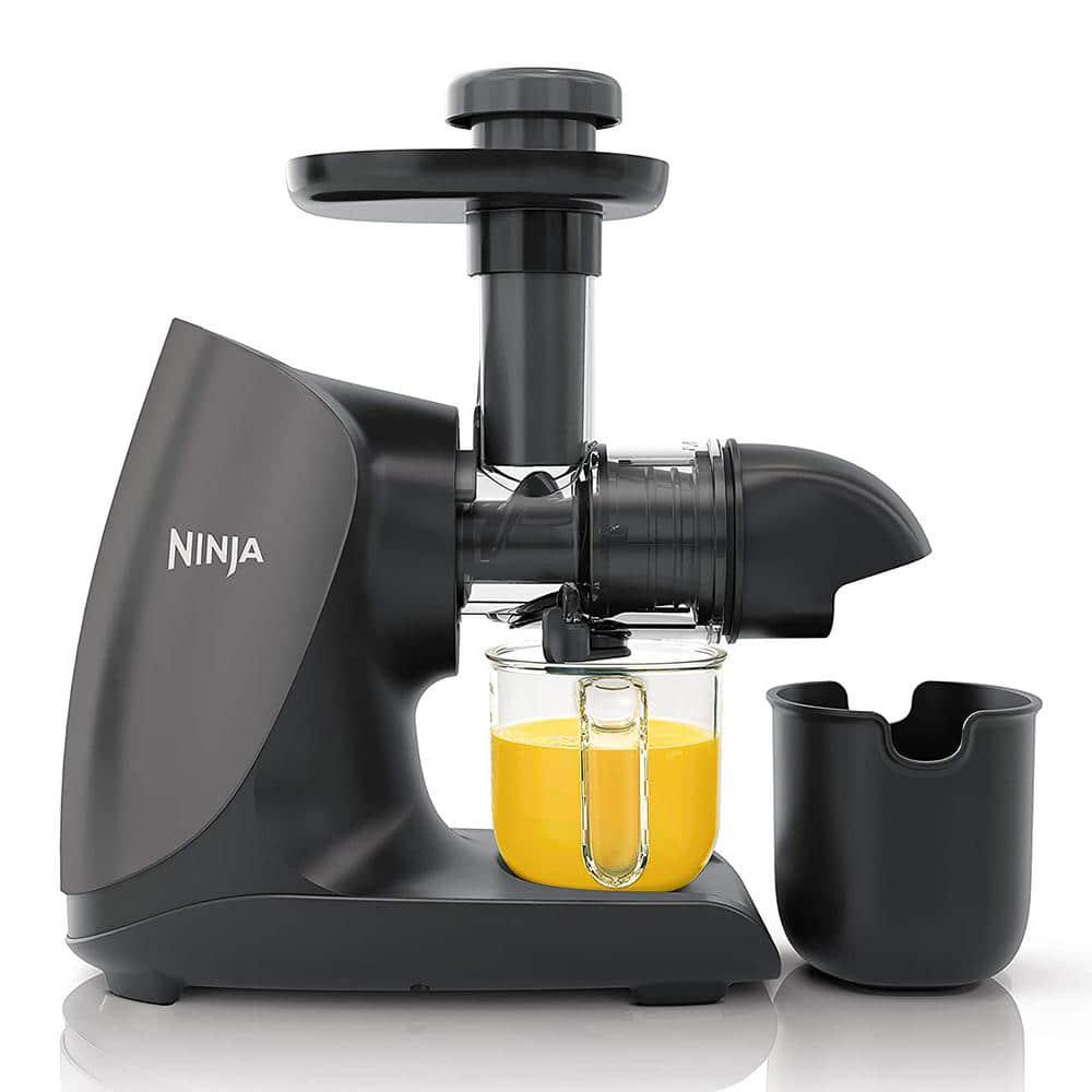 NINJA 150Watt Graphite Finish Cold Press Compact Juicer Pro with Total Pulp Control