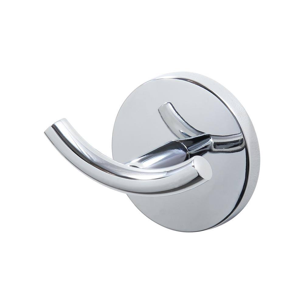 Dyconn Monterey Series Double Robe Hook in Chrome BAHOOK-CHR