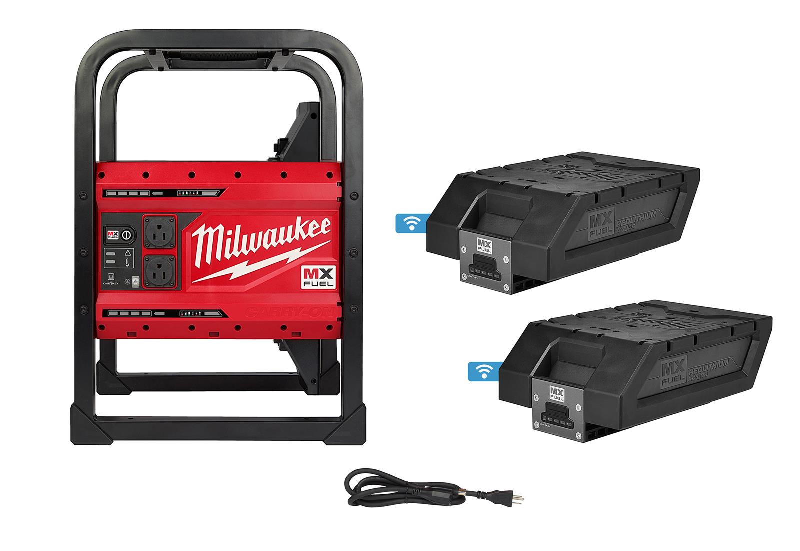 Milwaukee Tool MXF002-2XC Milwaukee M18 CARRY-ON 3，600/1，800 Watt Power Supplies