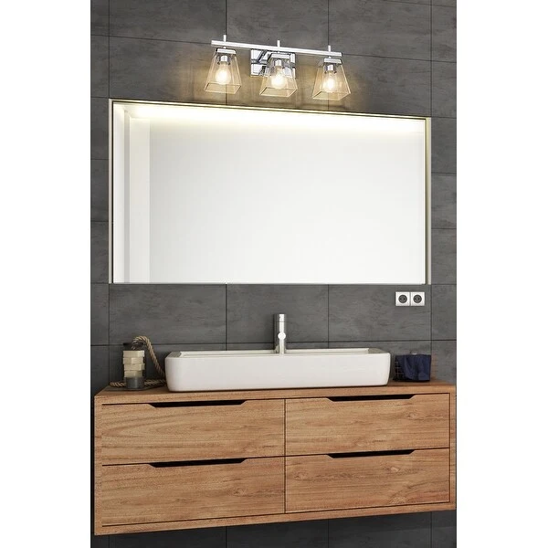 Lauren 3 Light Vanity - Chrome