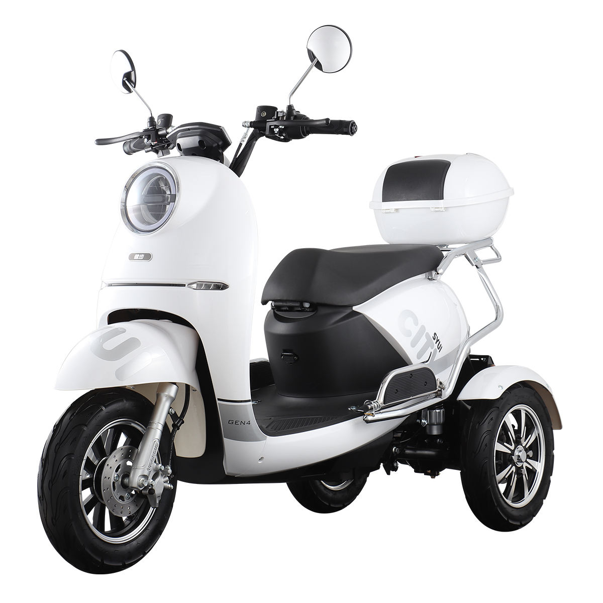 Best Safety and Popular Adult three wheel Electric Tricycles Electric Bike Cheap Electric Scooter Manufacturers