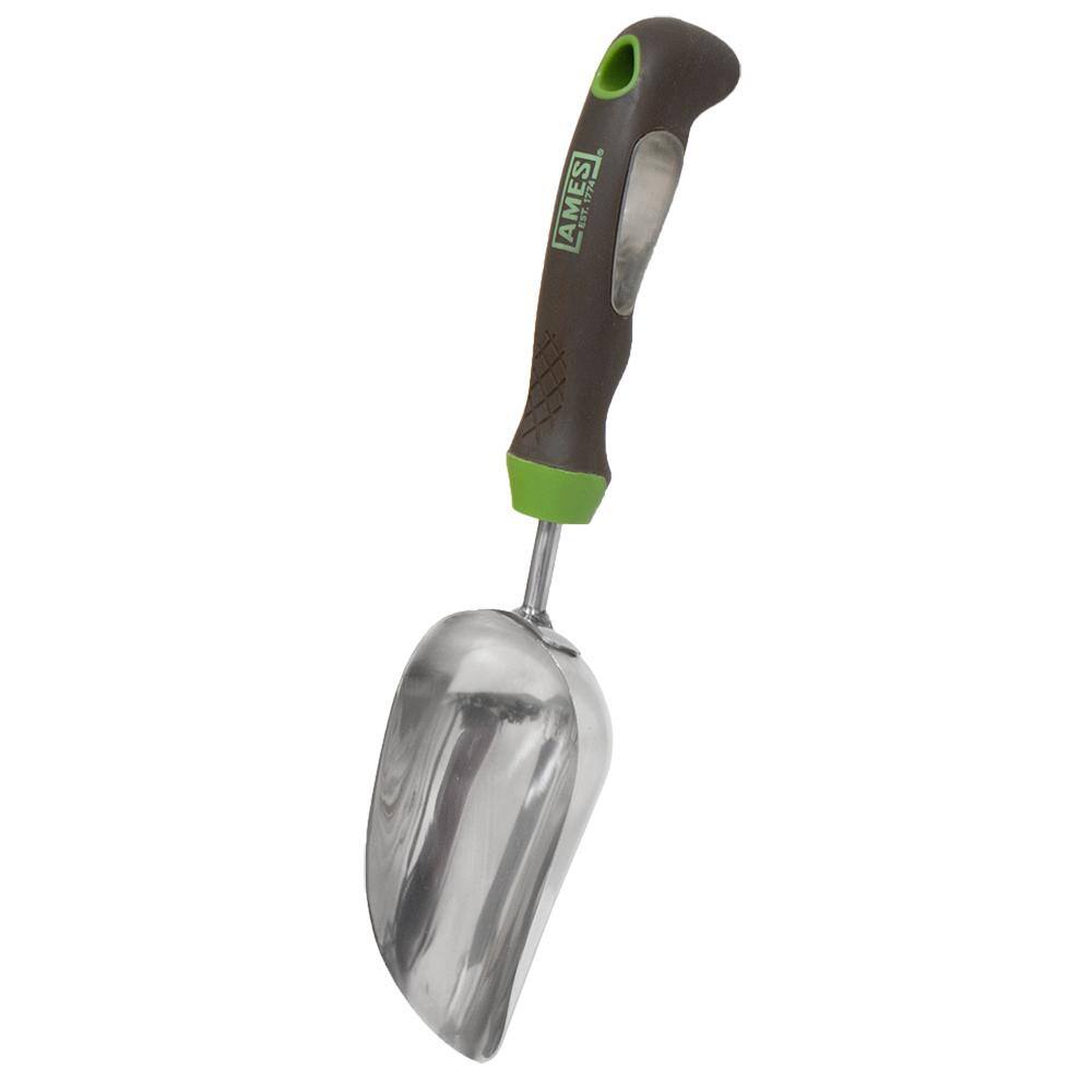 Ames 5.3 in. Handle Ergo Gel Grip Garden Trowel Scoop 2445400