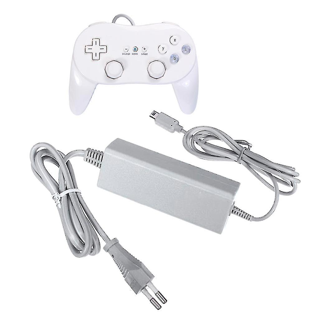 For Wii U Gamepad Controller Joystick 100-240v Ac Charger Adapter Home Wall Power Supply Us/eu Plug