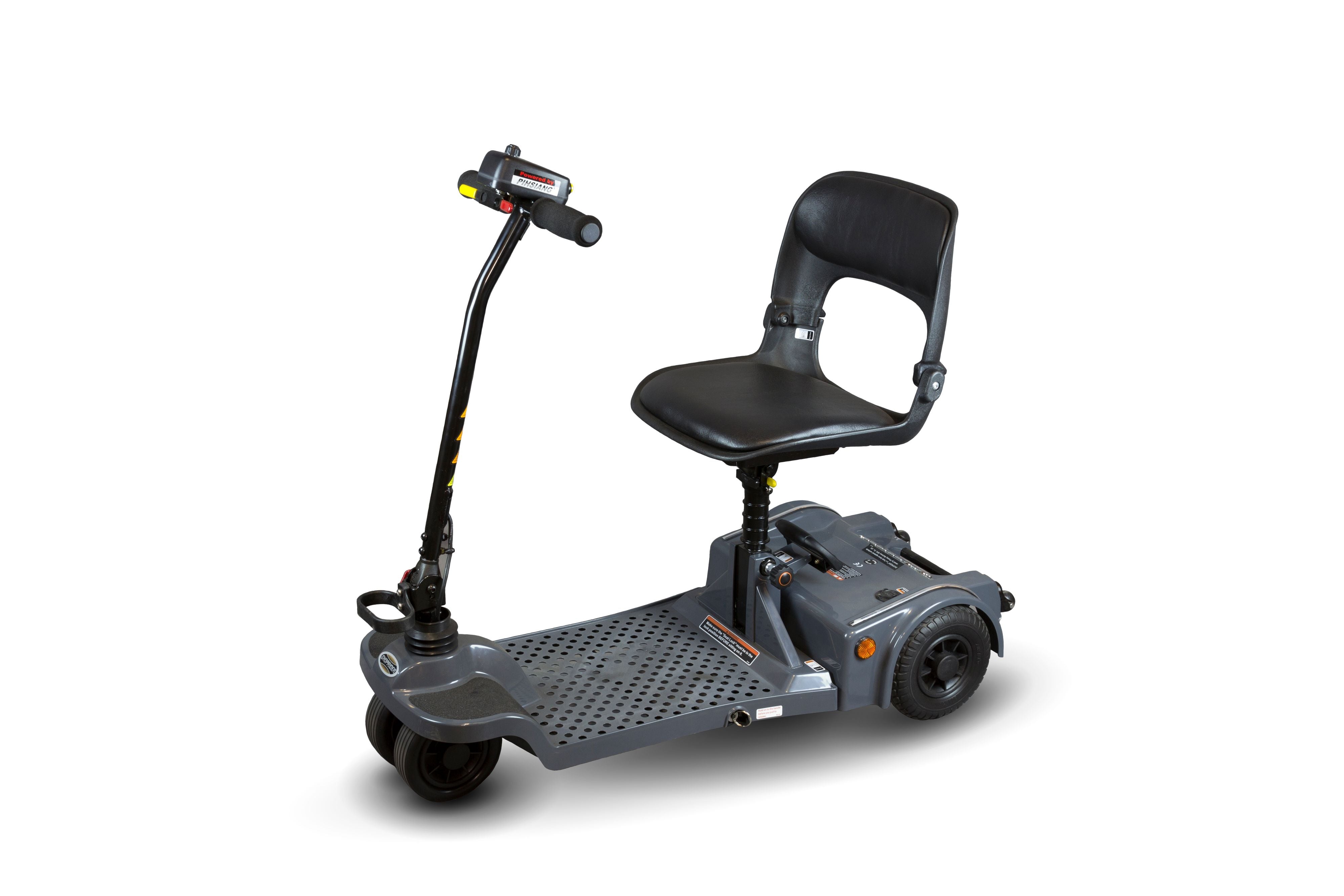 Shoprider Echo Portable Folding Long Distance Mobility Scooter - Easy To Breakdown For Travel and On The Go For Seniors