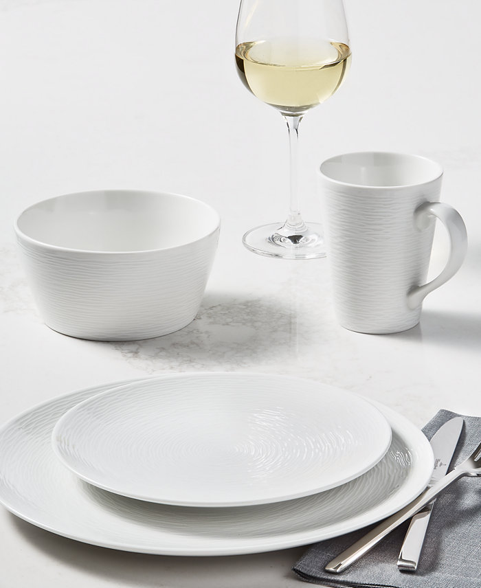 Noritake Colorscapes Swirl Coupe Dinnerware Collection