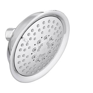 Pfister Universal 5-Spray 5.66 in. Single Wall Mount Low Flow Fixed Rain Shower Head in Polished Chrome 015-WS-2TD2C