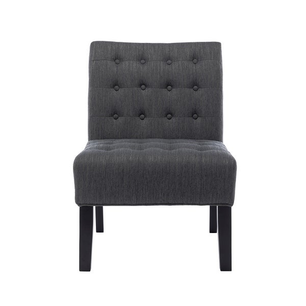 Lewis Fabric Tufted Accent Chair by Christopher Knight Home