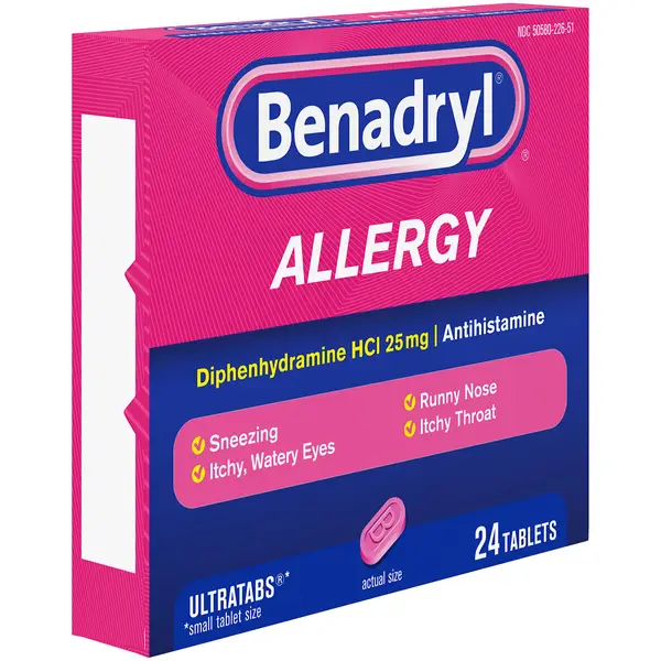 Benadryl UltraTabs Allergy Tablets