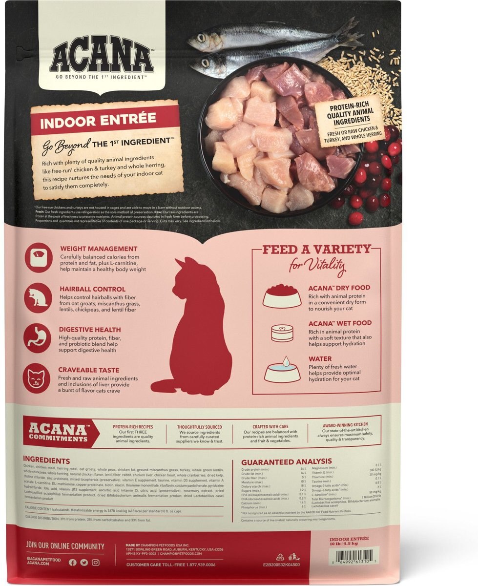 ACANA Indoor Entrée Adult Dry Cat Food