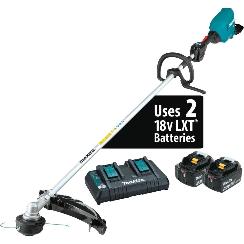 Makita 18V X2 (36V) LXT Lithium-Ion Brushless Cordless String Trimmer Kit (5.0Ah) XRU17PT from Makita