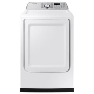  7.4 cu.ft. vented front load Smart Electric Dryer with Sensor Dry in White DVE47CG3500W