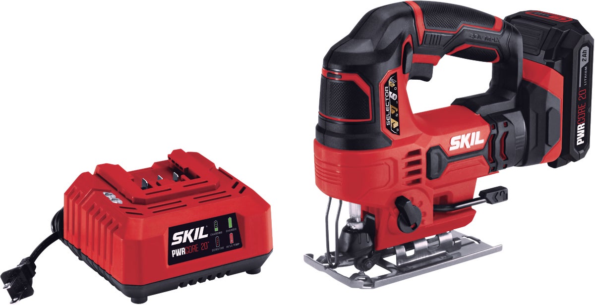 SKIL 20V Lithium-Ion Cordless Jig Saw Kit