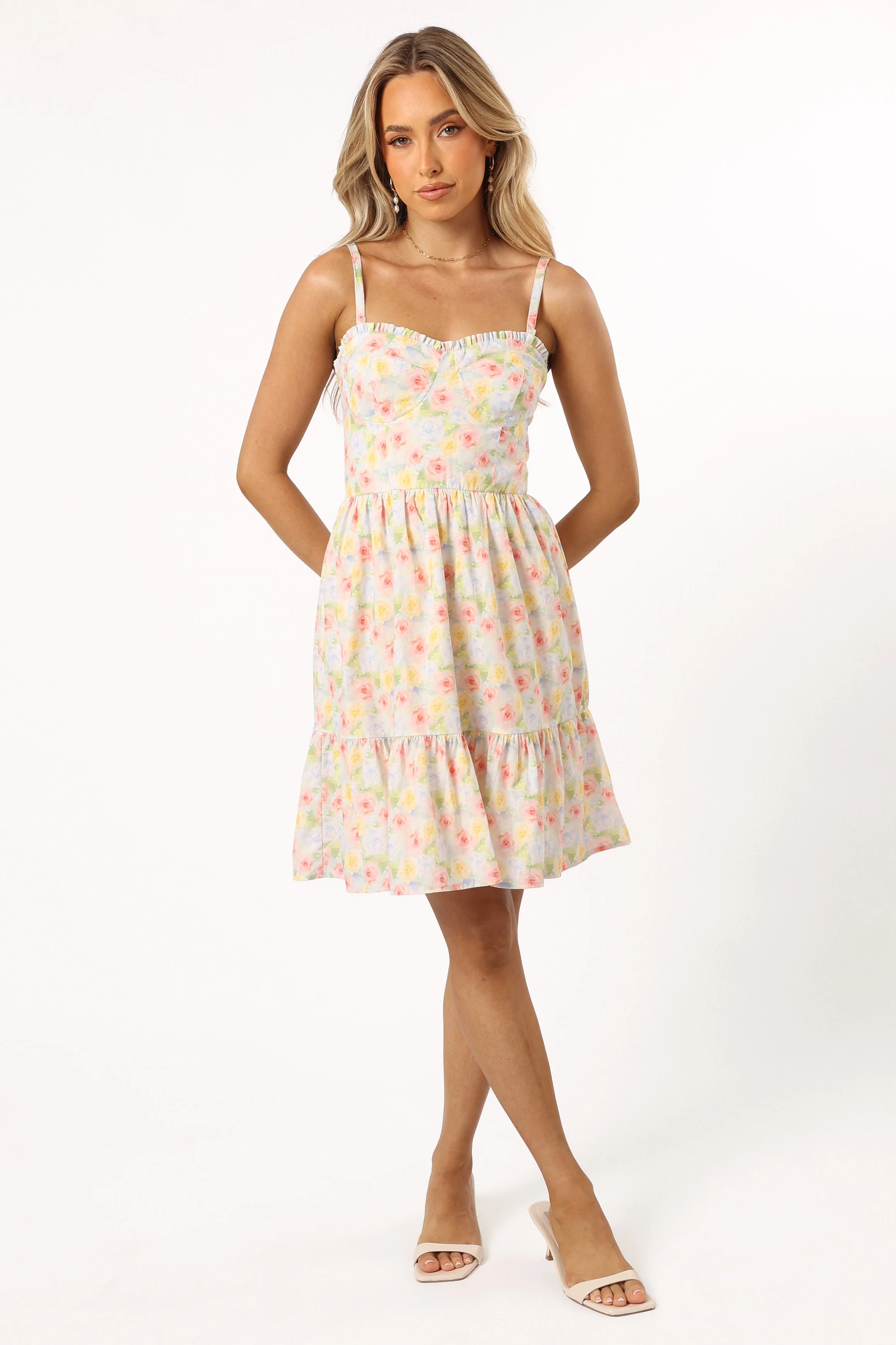 Anaya Mini Dress - Multi Floral