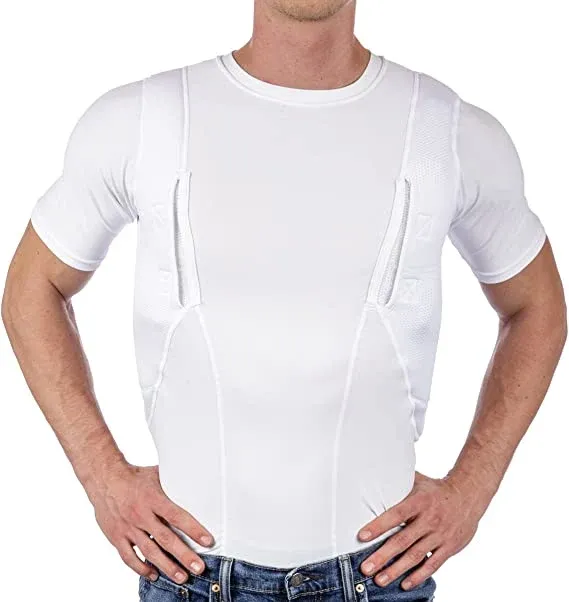 🔥   49% OFF-MEN/WOMEN'S CONCEALED LEATHER HOLSTER T-SHIRT (BUY 2 FREE SHIPPING)