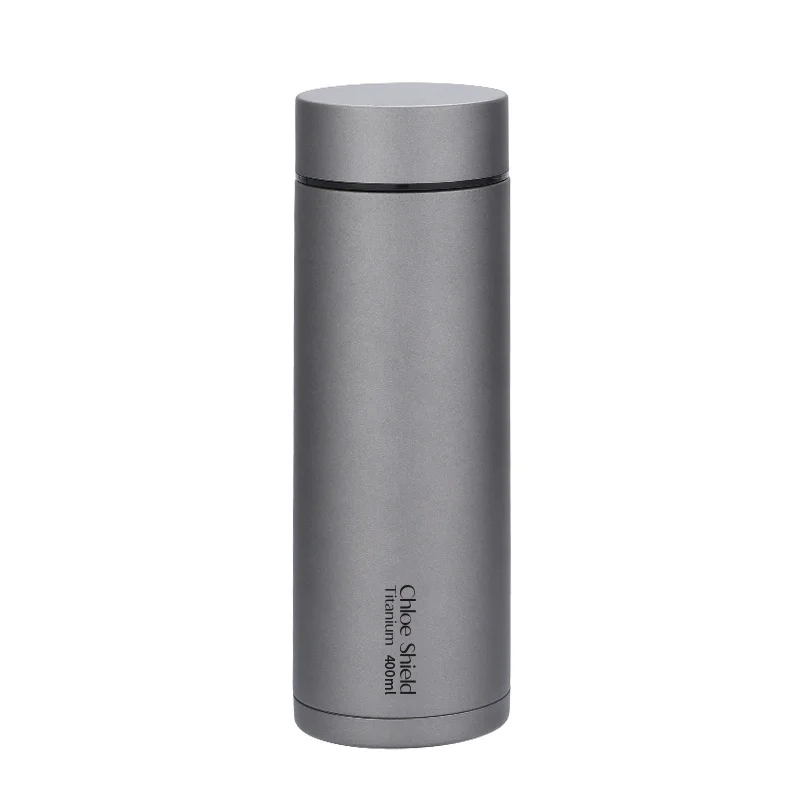 Titanium Vacuum Thermos Bottle Thermal Water Bottle Good Insulation Properties Insulation Cup Vacuum Flask Mug with Tea Infuser