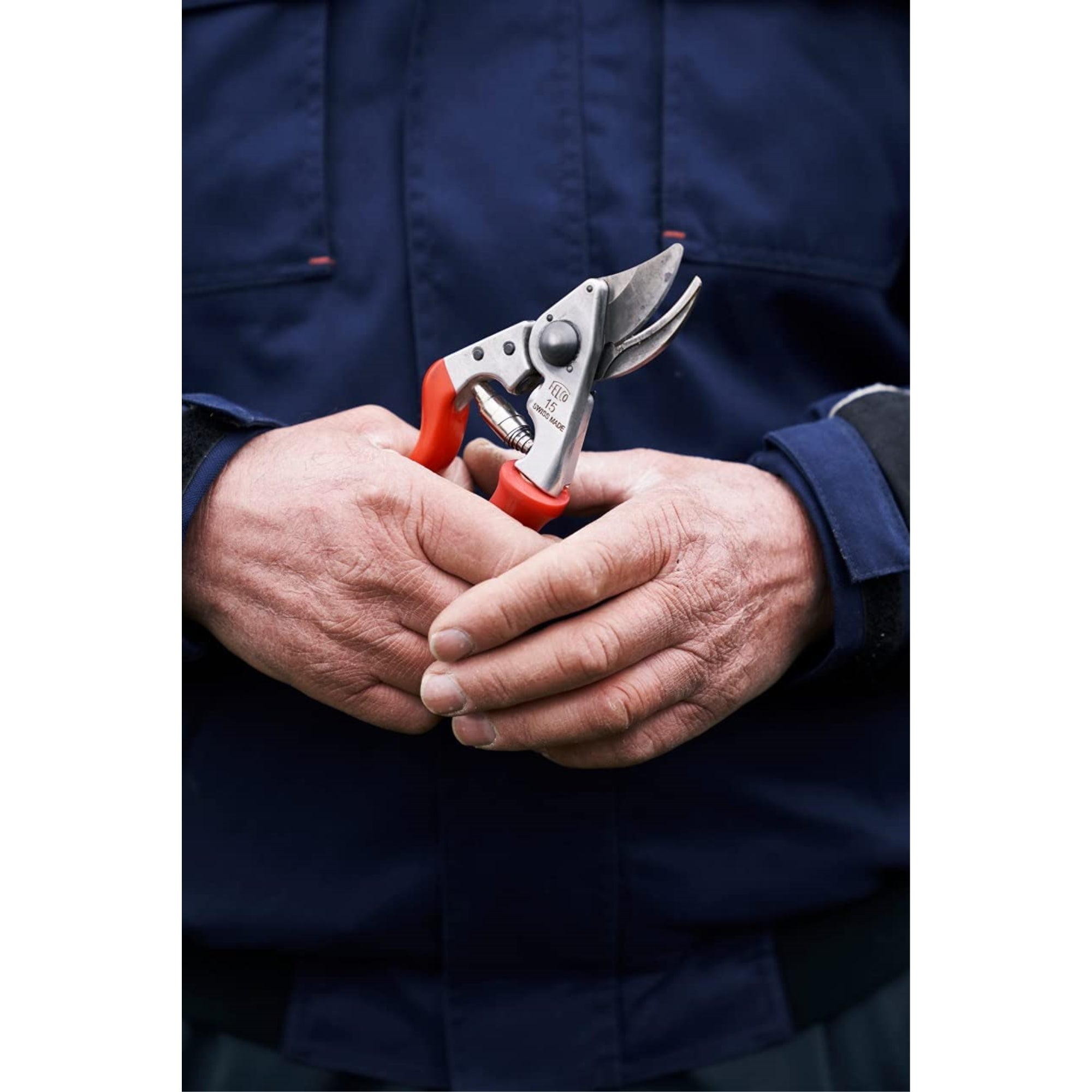 Felco Small Hand Bypass Pruning Shear with Rotating Handle