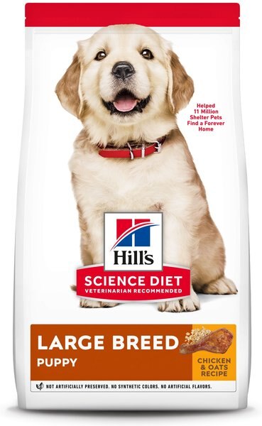 Hill's Science Diet Puppy Large Breed Chicken Meal and Oat Recipe Dry Dog Food