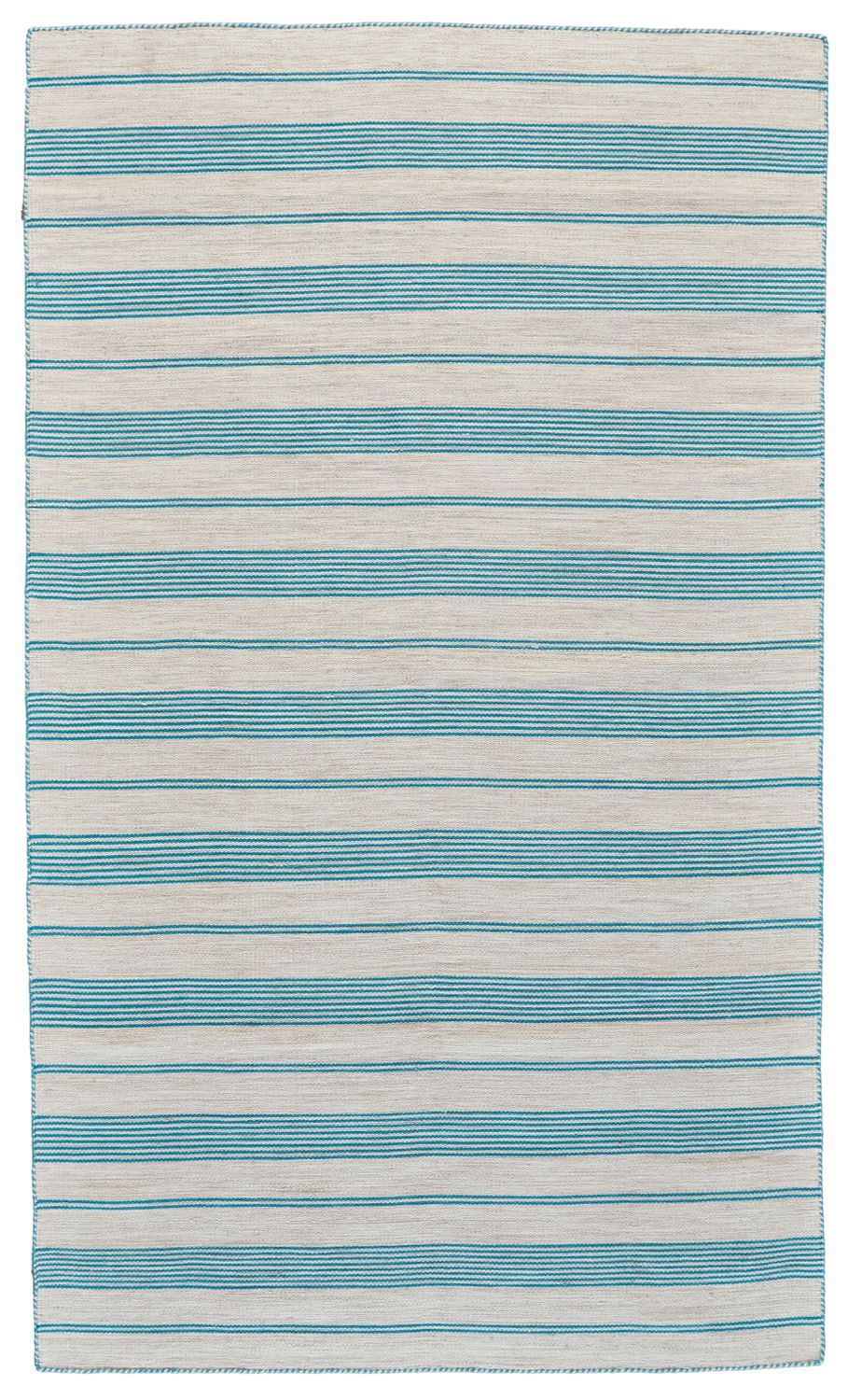 Granberg Blue and Ivory Rug by BD Fine