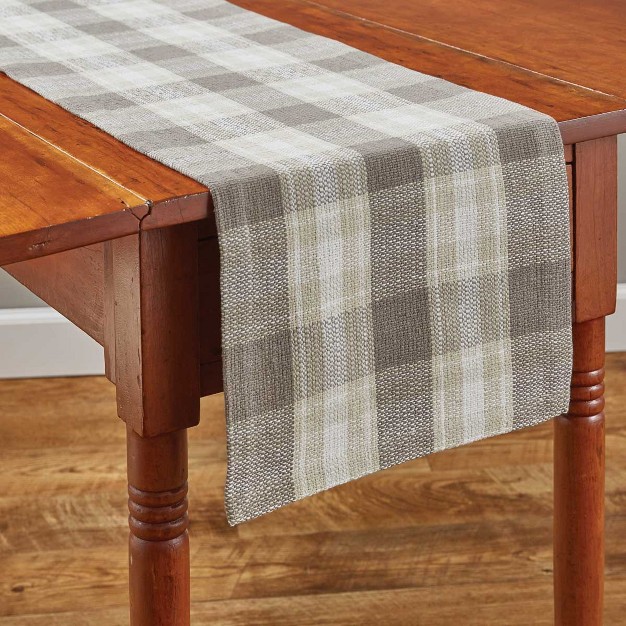 Park Designs Grey Weathered Oak Table Runner 54 quot l