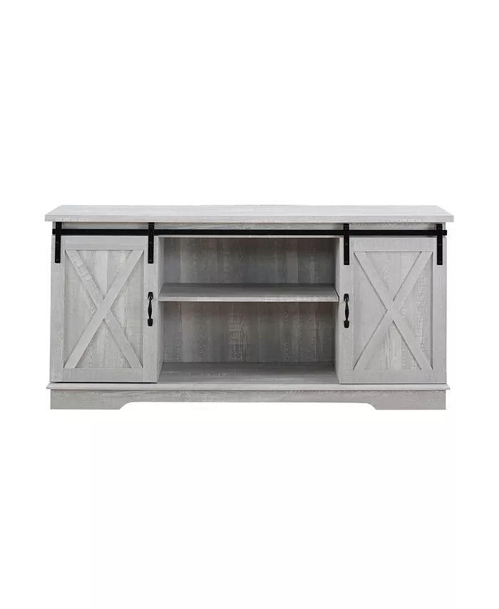 Walker Edison 58 Modern Farmhouse Wood TV Stand