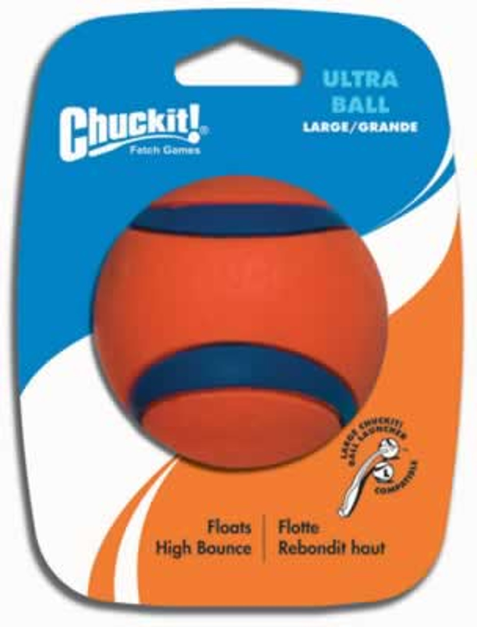 Chuckit! Orange Large Ultra Ball， 3 Inch