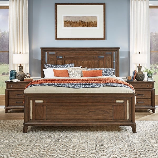 Simply Solid Evanston 3pc Bedroom Collection - - 36355829