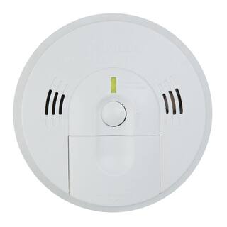 Kidde Firex Smoke  Carbon Monoxide Detector Battery Operated with Front Load Battery Door and Voice Alarm 21029902