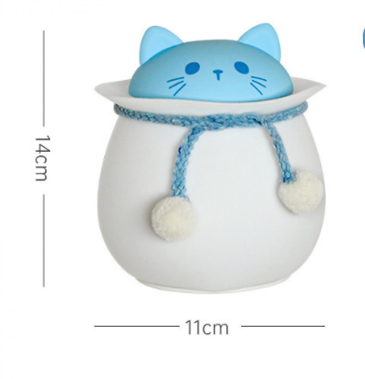 Night Light For Kids Led Portable Baby Nights Lamp Usb Rechargeable Dimmable Nightlight Cute Cat Gifts For Girls Children Bedroom/room Decor