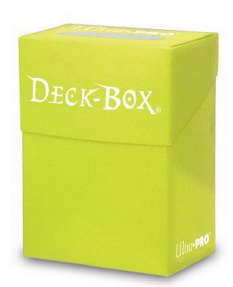 Deck Box   Yellow