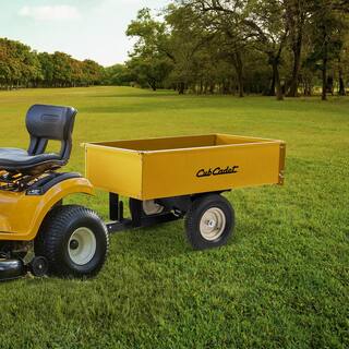 Cub Cadet 12 cu. ft. 1000 lbs. Capacity Steel Dump Cart CC-3048HKD