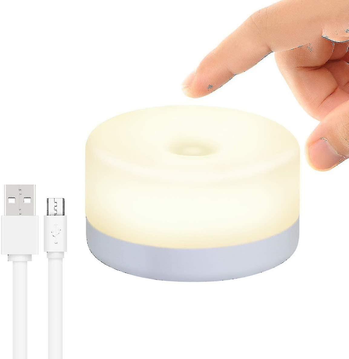 Baby Night Light，rechargeable Mini Touch Light， Wireless Led Night Lights For Kids， Portable Bedside