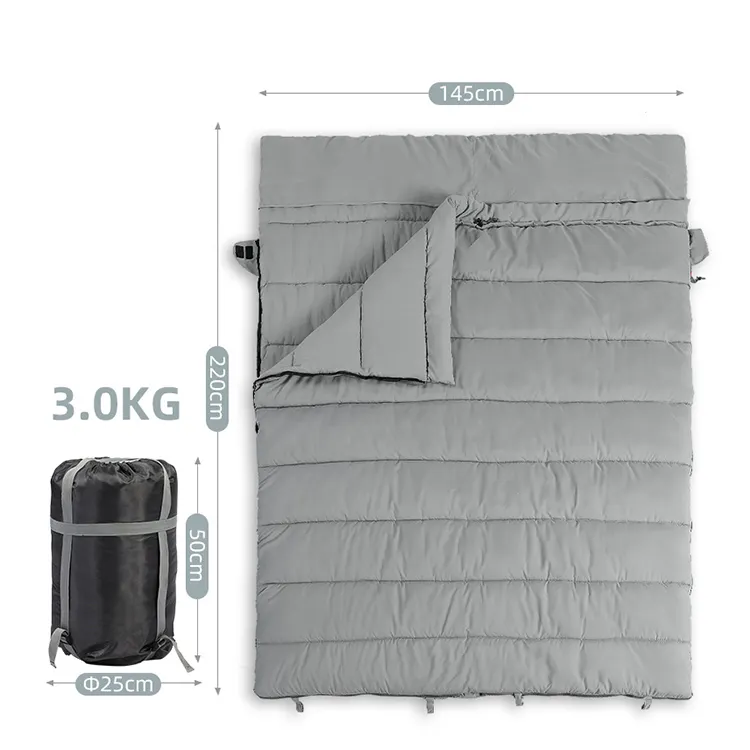 Outdoor Camping s Double Sleeping Bags For Adults Backpacking