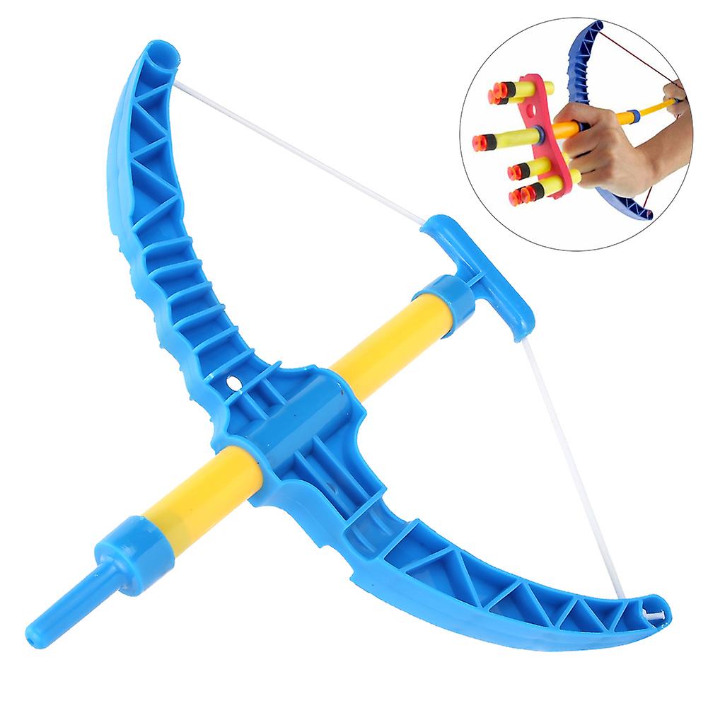 Outdoor Children Toy Archery Set Abs Bow Sucker Arrow With Score Target Children Toys Blue