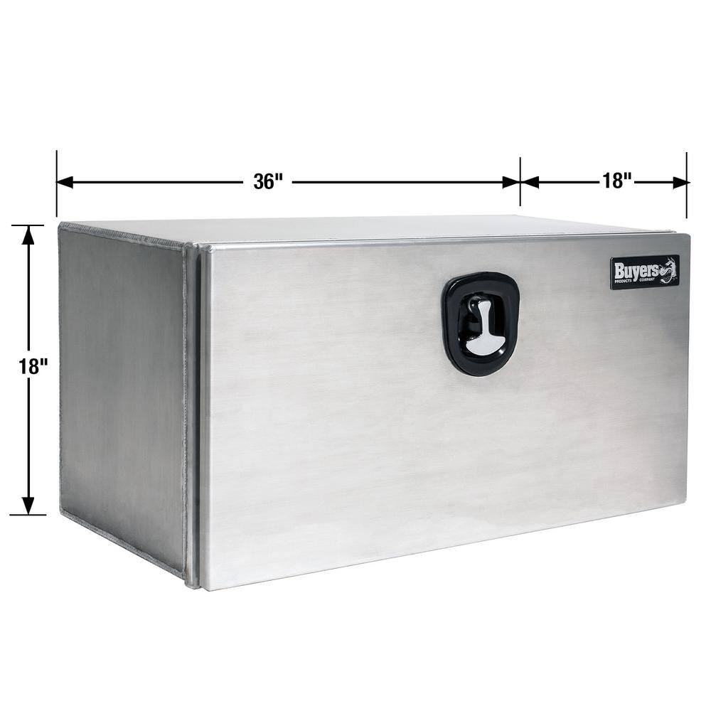 Buyers Products Company 18 in. x 18 in. x 36 in. Stainless Steel Underbody Truck Tool Box 1702605