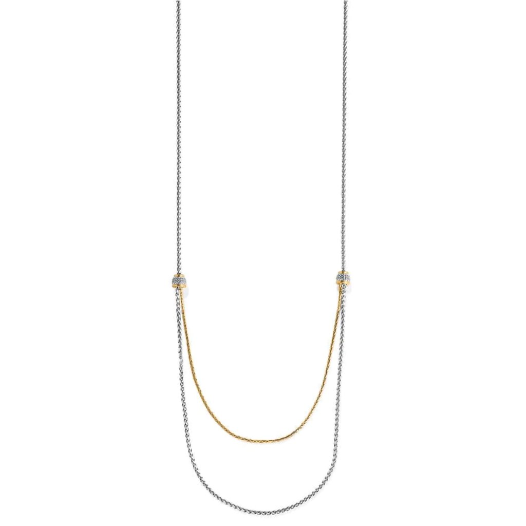 Brighton - Meridian Petite Two Tone Double Necklace