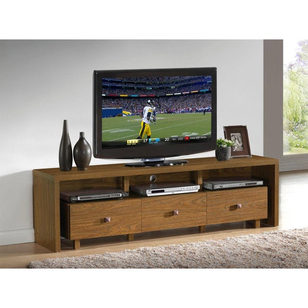 Urban Designs Elegant TV Stand For TVs Up To 75 Inches With Storage