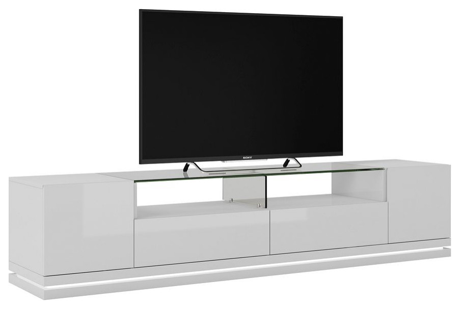 Vanderbilt TV Stand   Contemporary   Entertainment Centers And Tv Stands   by PARMA HOME  Houzz