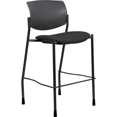 Lorell Fabric Seat Contemporary Stool (83119)