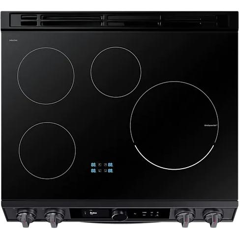  30-inch Slide-in Electric Induction Range with WI-FI Connect NE63T8911SG/AC