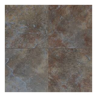 Daltile Continental Slate Tuscan Blue 18 in. x 18 in. Porcelain Floor and Wall Tile (18 sq. ft.  case) CS561818S1P6