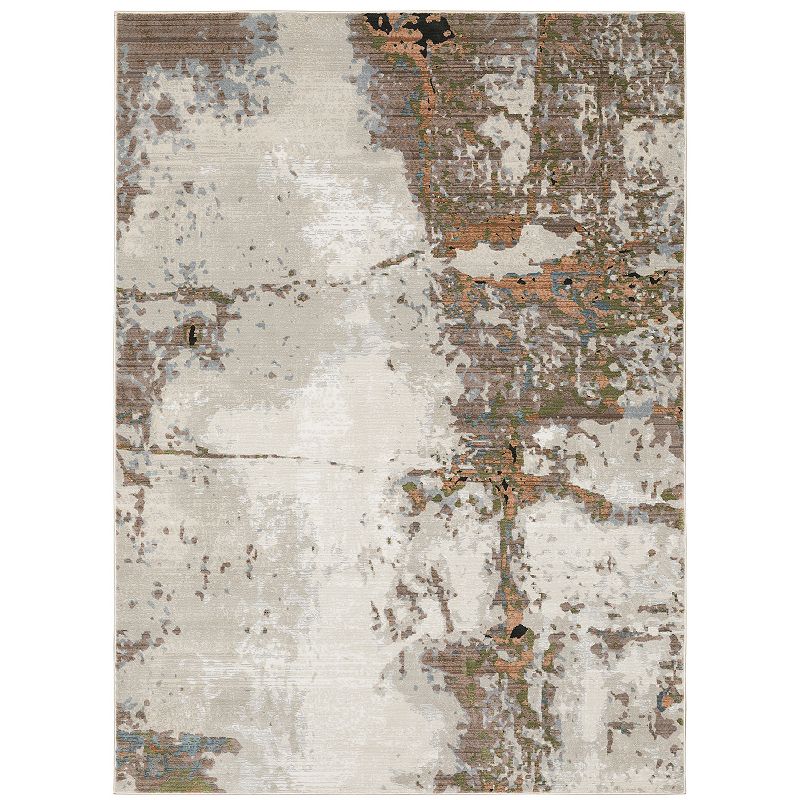 StyleHaven Cameron Iceland Contemporary Abstract Area Rug