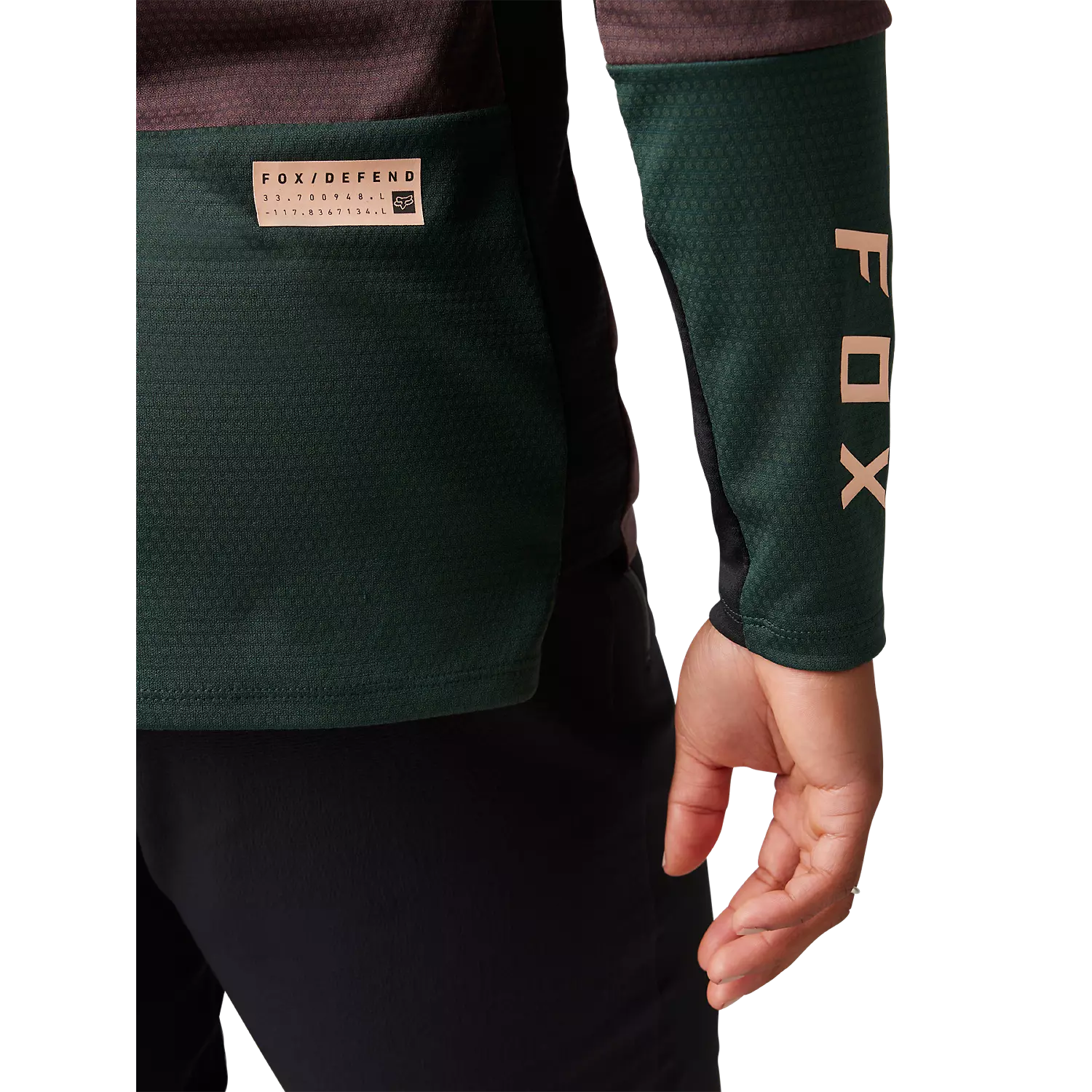 Fox Racing Defend Long Sleeve MTB Jersey - Womens - Rootbeer