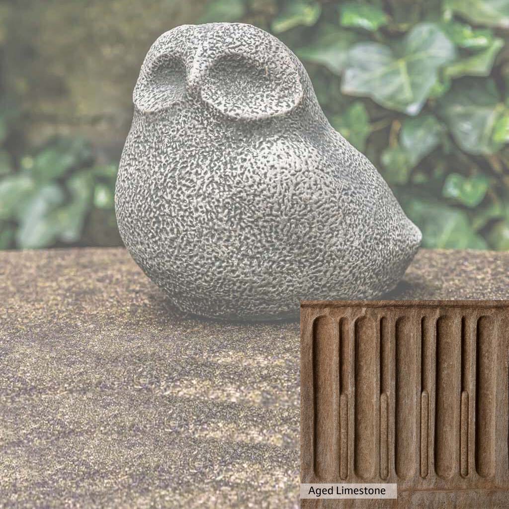 Campania International Stone Owl Statue